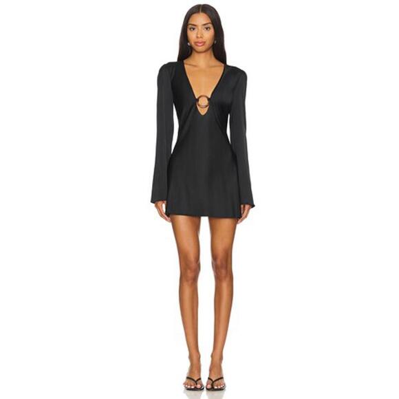 Stone Cold Fox x REVOLVE Bobby Mini Dress in Black